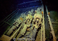 motorbikes on the Thislegorm
Nikonos 4 with 15mm lens by Geoff Spiby 